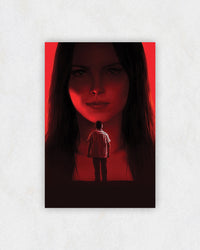 Looming Shadow Graphic Poster