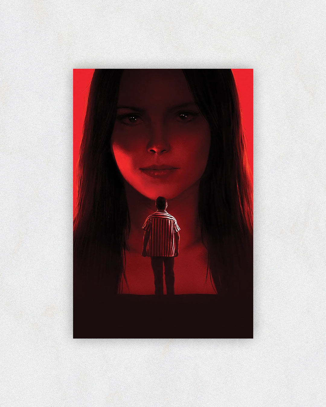 Looming Shadow Graphic Poster