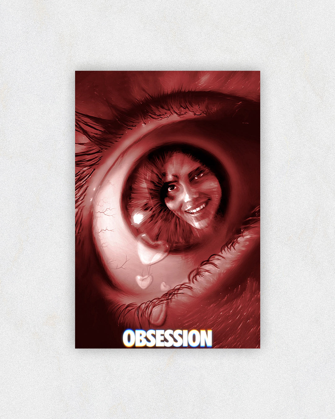 Obsession Eye Reflection Teaser Poster