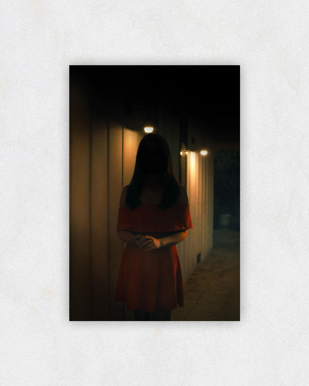 Obsession Faceless Woman Silhouette Poster