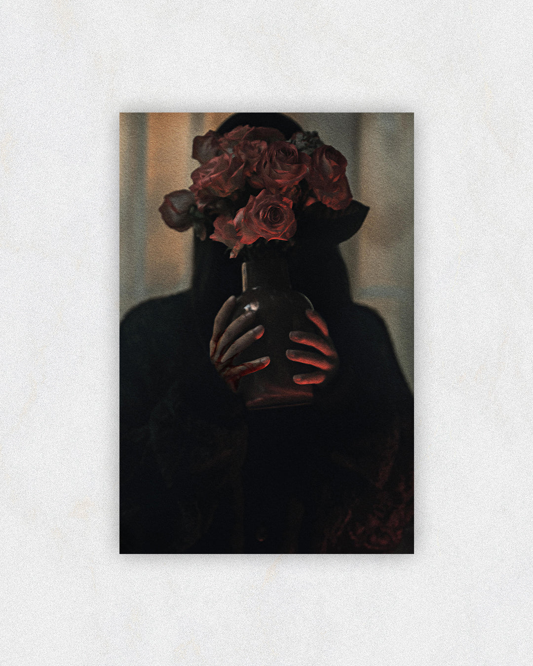 Obsession Hidden By Roses Poster