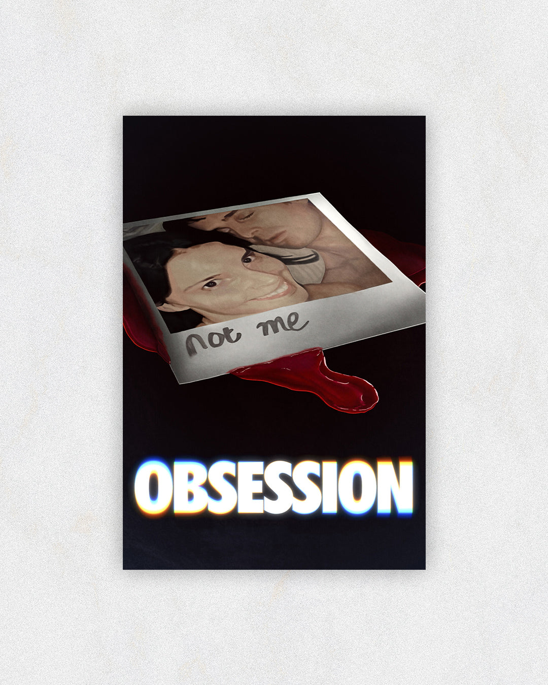 Obsession Bloody Polaroid Poster