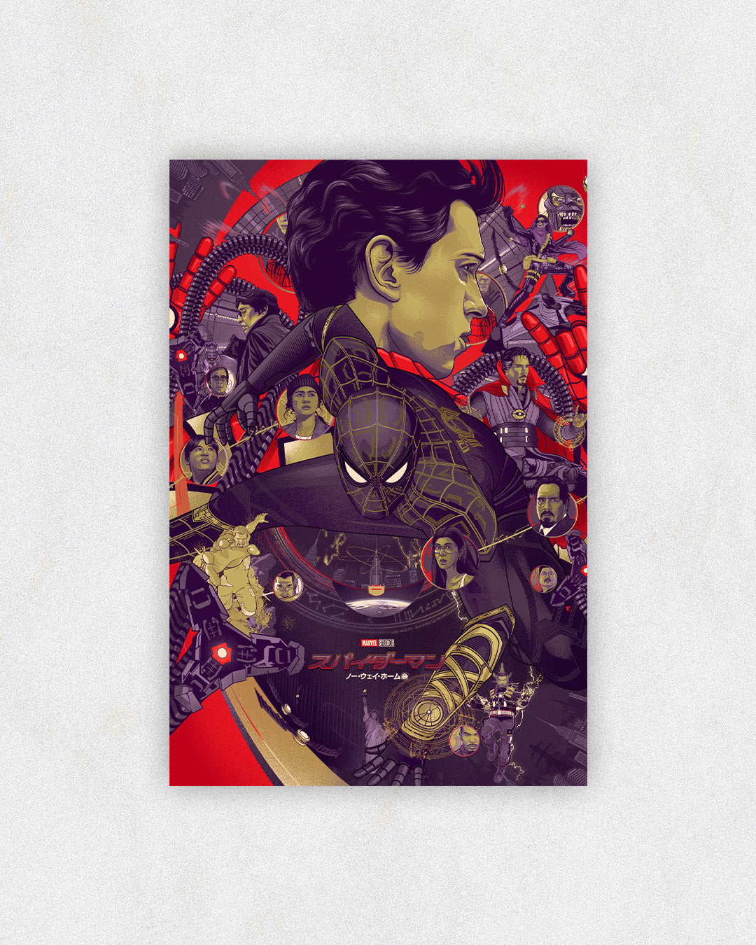 Spider-Man: No Way Home Stylized Art Print