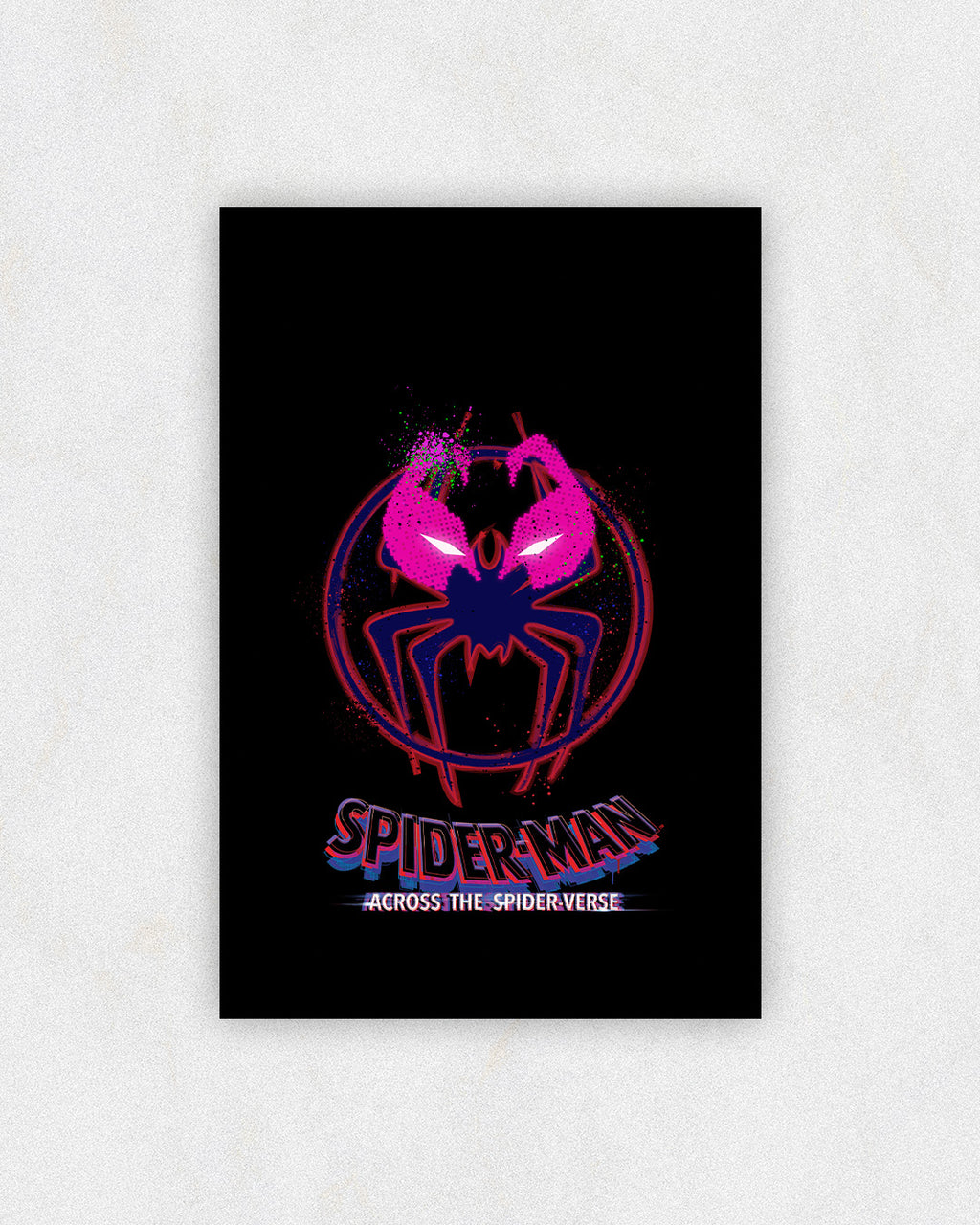 Across the Spider-Verse Logo Poster