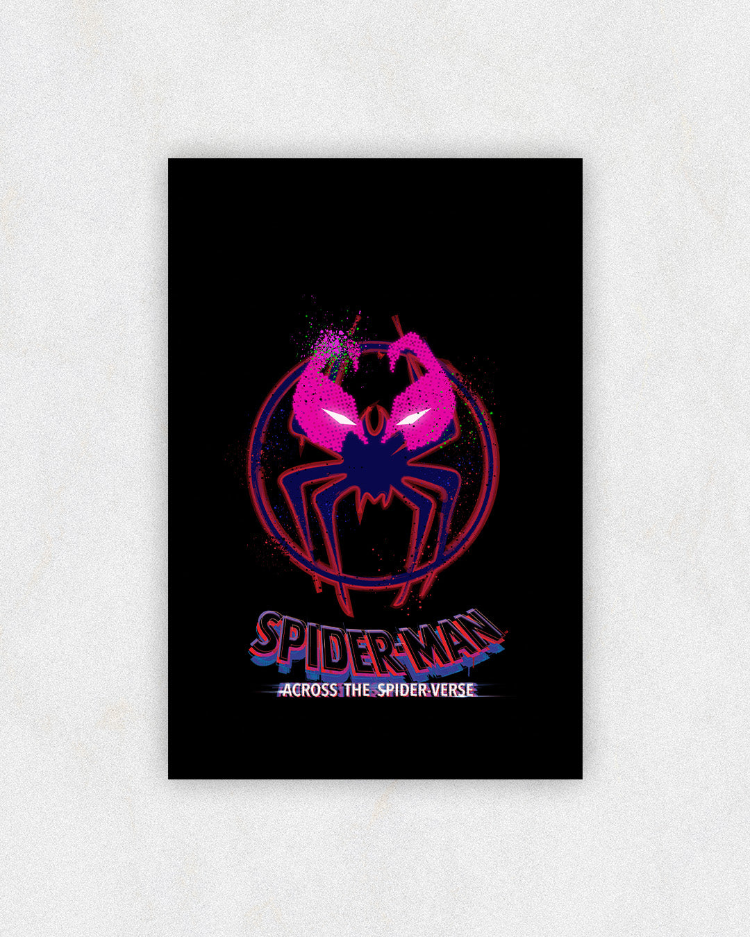Across the Spider-Verse Logo Poster