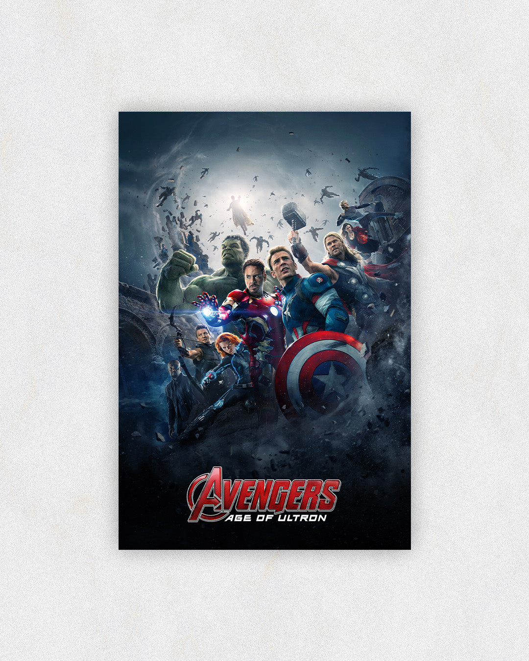Avengers: Age of Ultron Ensemble Battle Poster