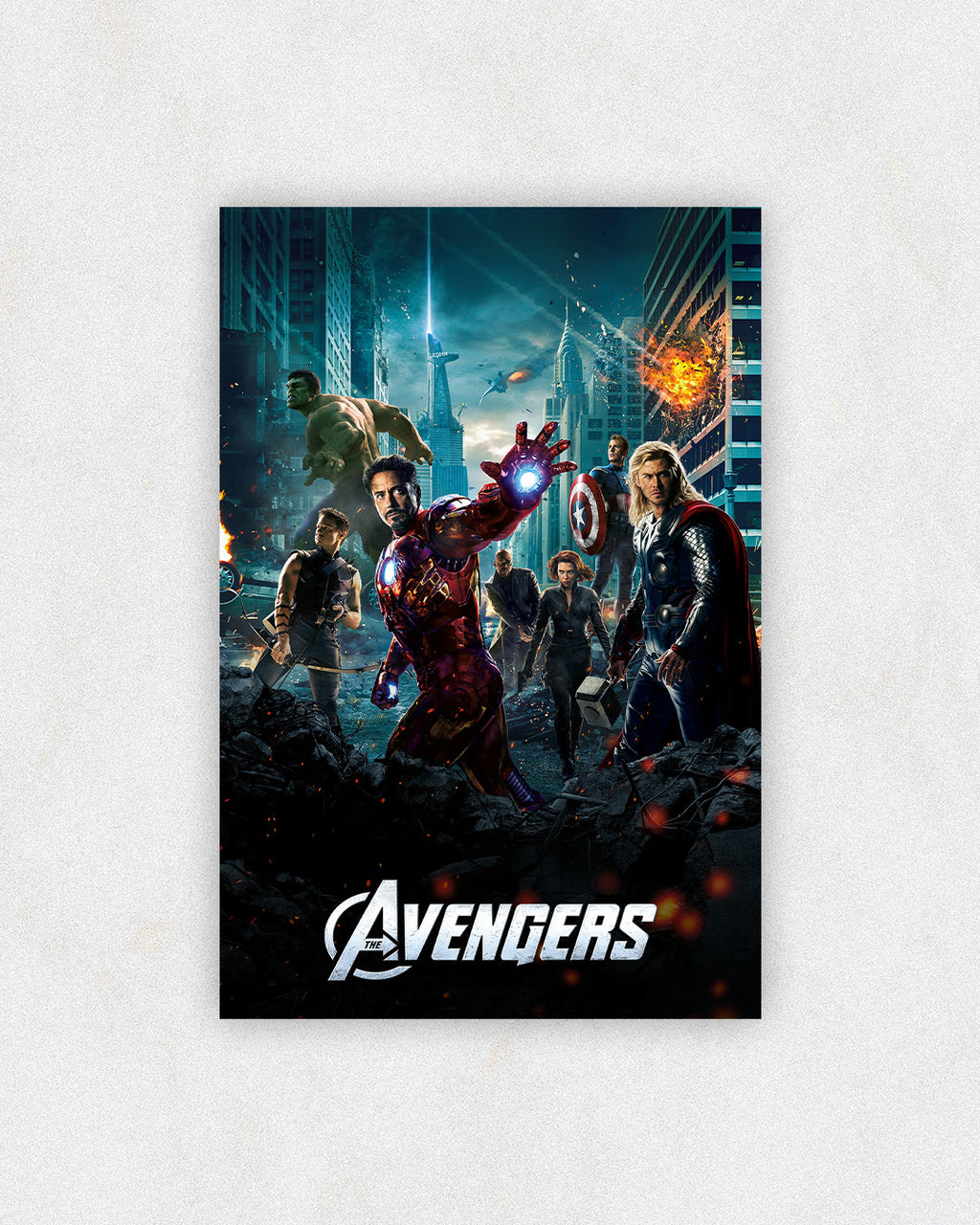 The Avengers (2012) Classic Movie Poster