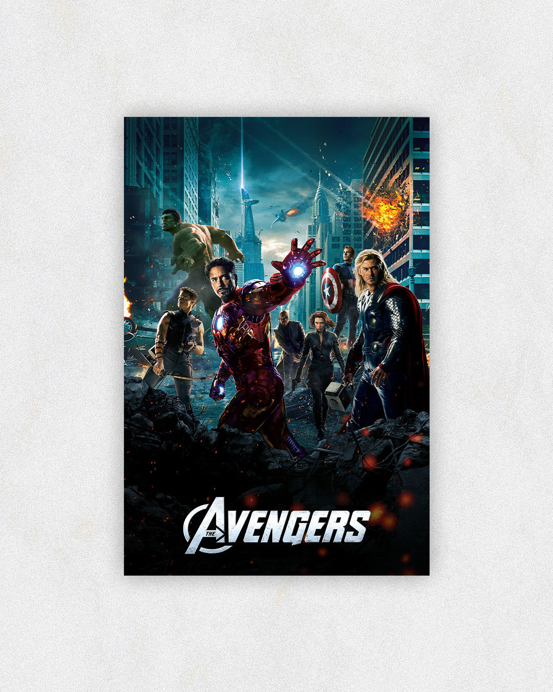 The Avengers (2012) Classic Movie Poster
