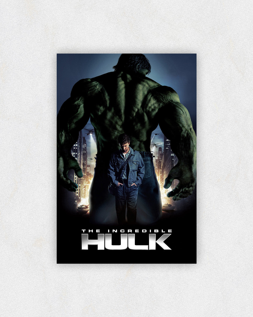 The Incredible Hulk (2008) Movie Poster