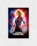 Captain Marvel Radiant Energy Poster