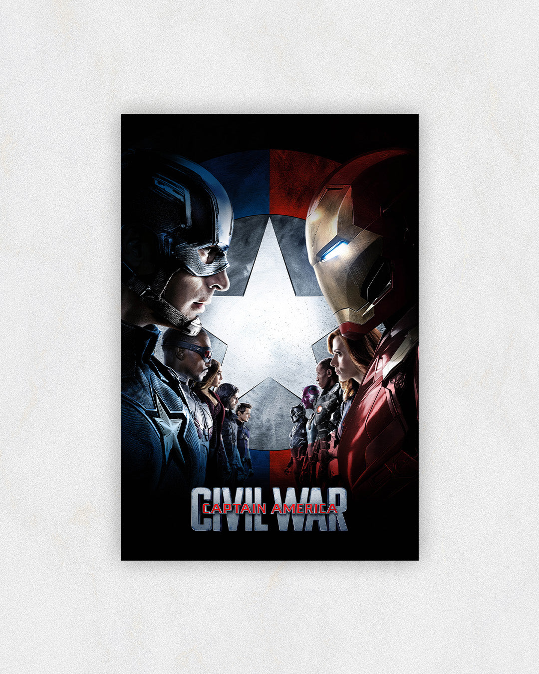 Captain America: Civil War Face-Off Poster