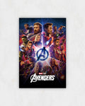 Avengers Cosmic Battle Art Print