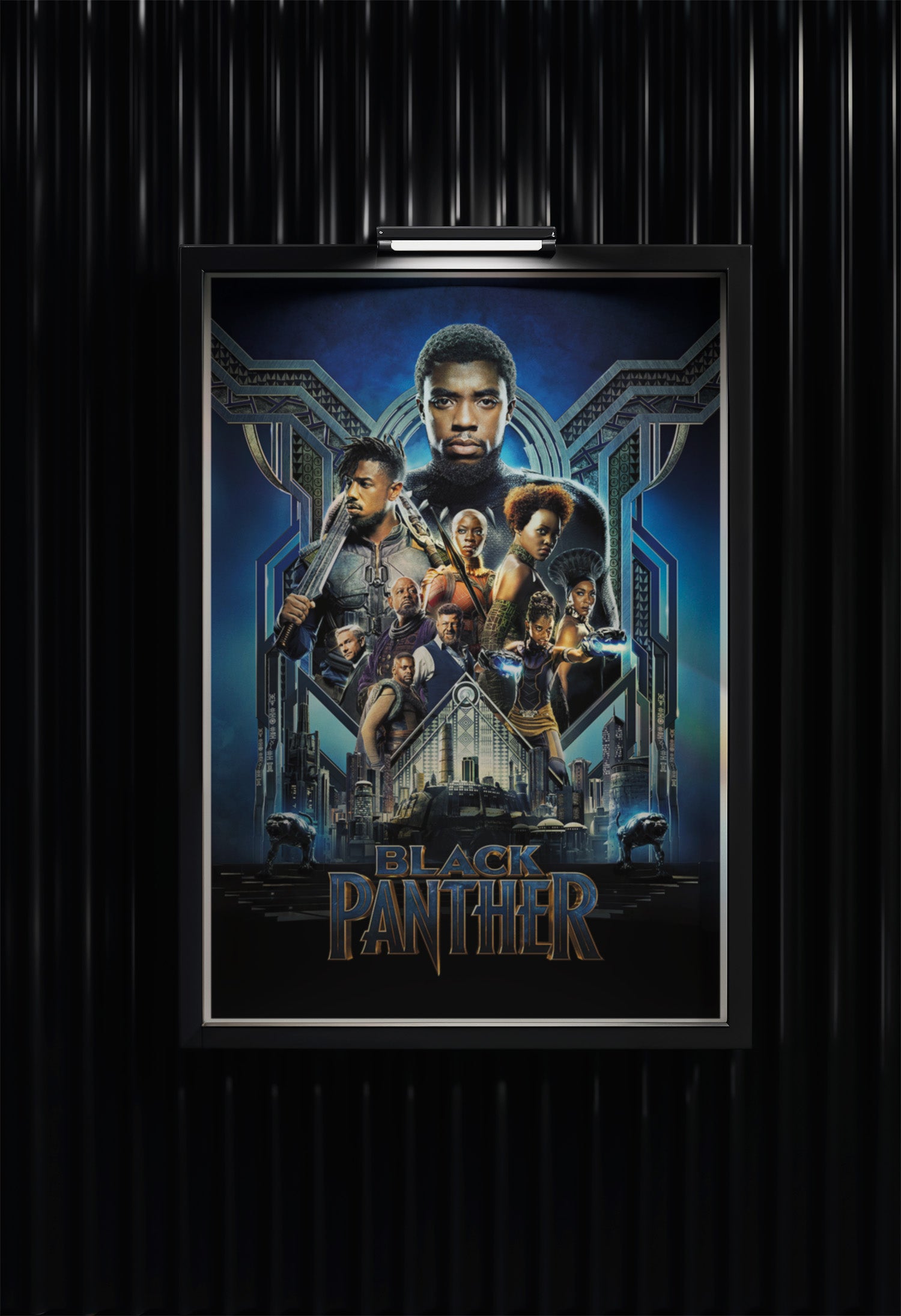 Black Panther Classic Movie Poster