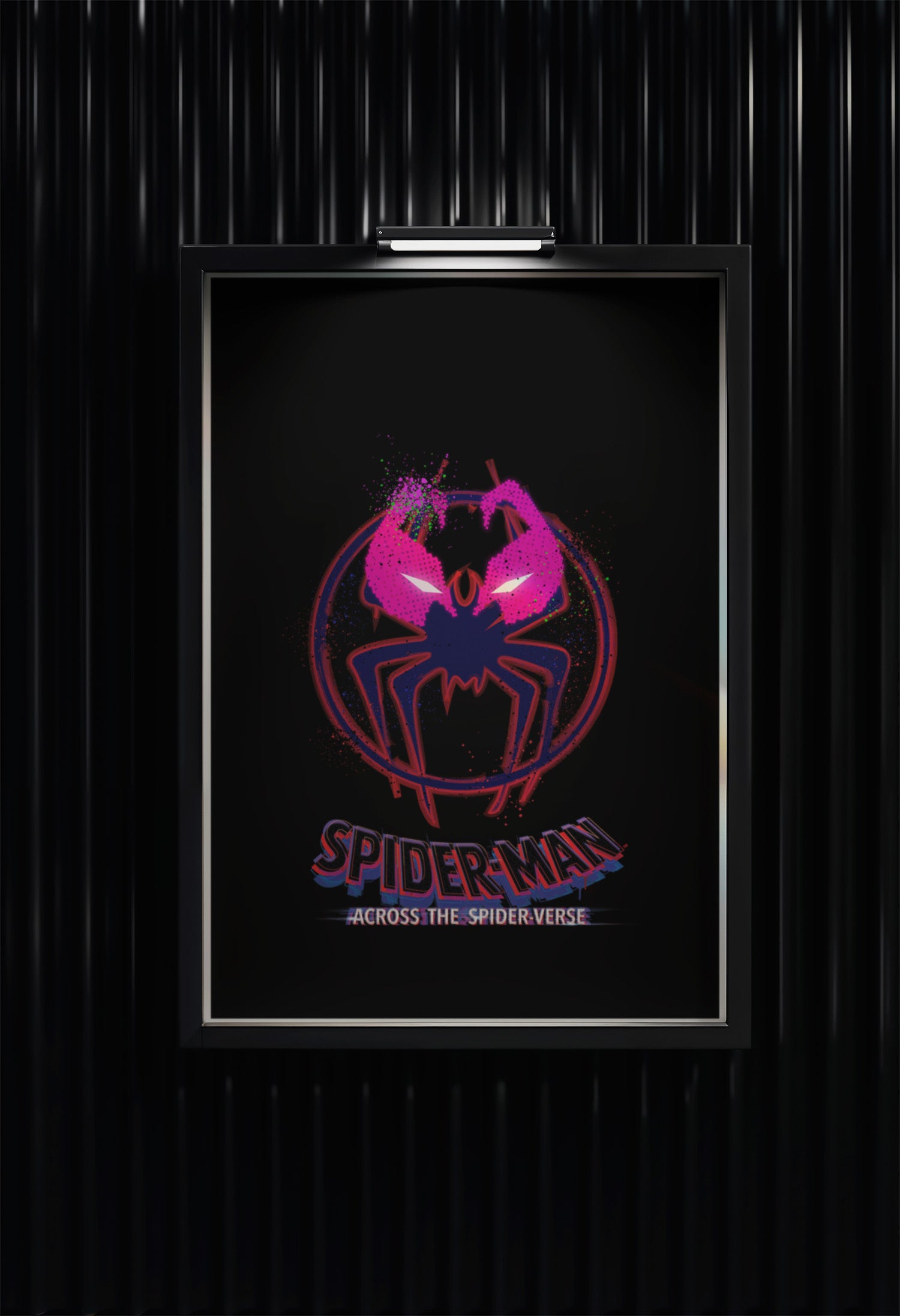 Across the Spider-Verse Logo Poster