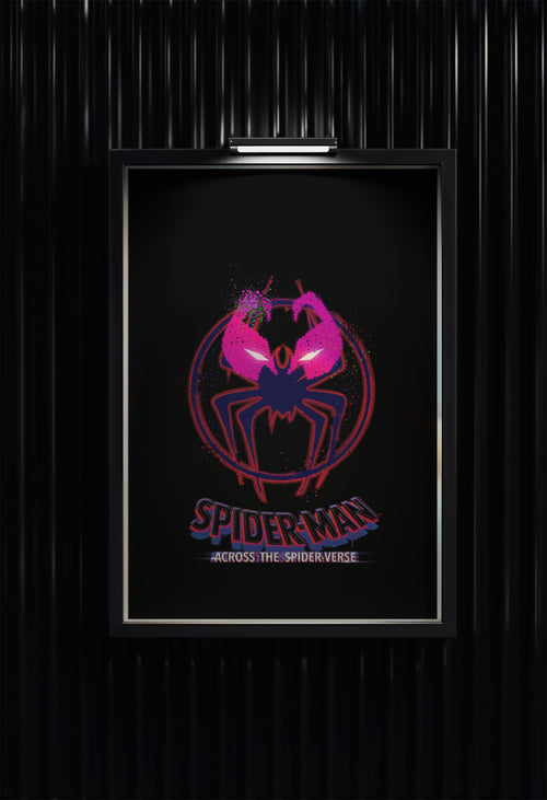 Across the Spider-Verse Logo Poster