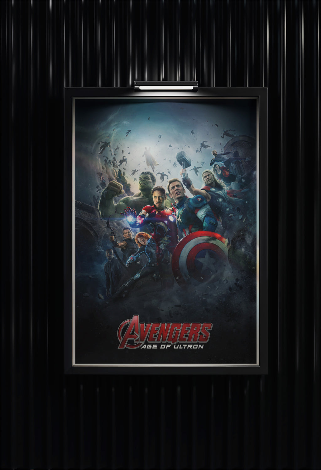 Avengers: Age of Ultron Ensemble Battle Poster