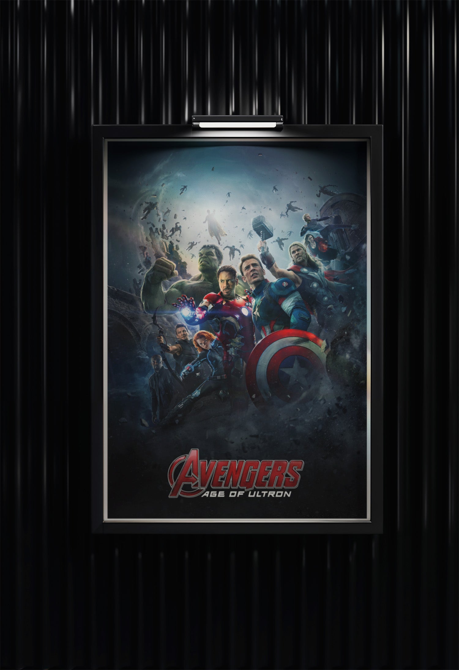 Avengers: Age of Ultron Ensemble Battle Poster