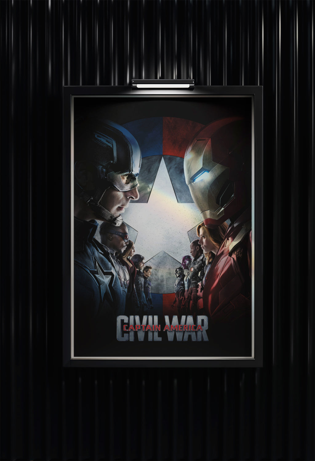 Captain America: Civil War Face-Off Poster