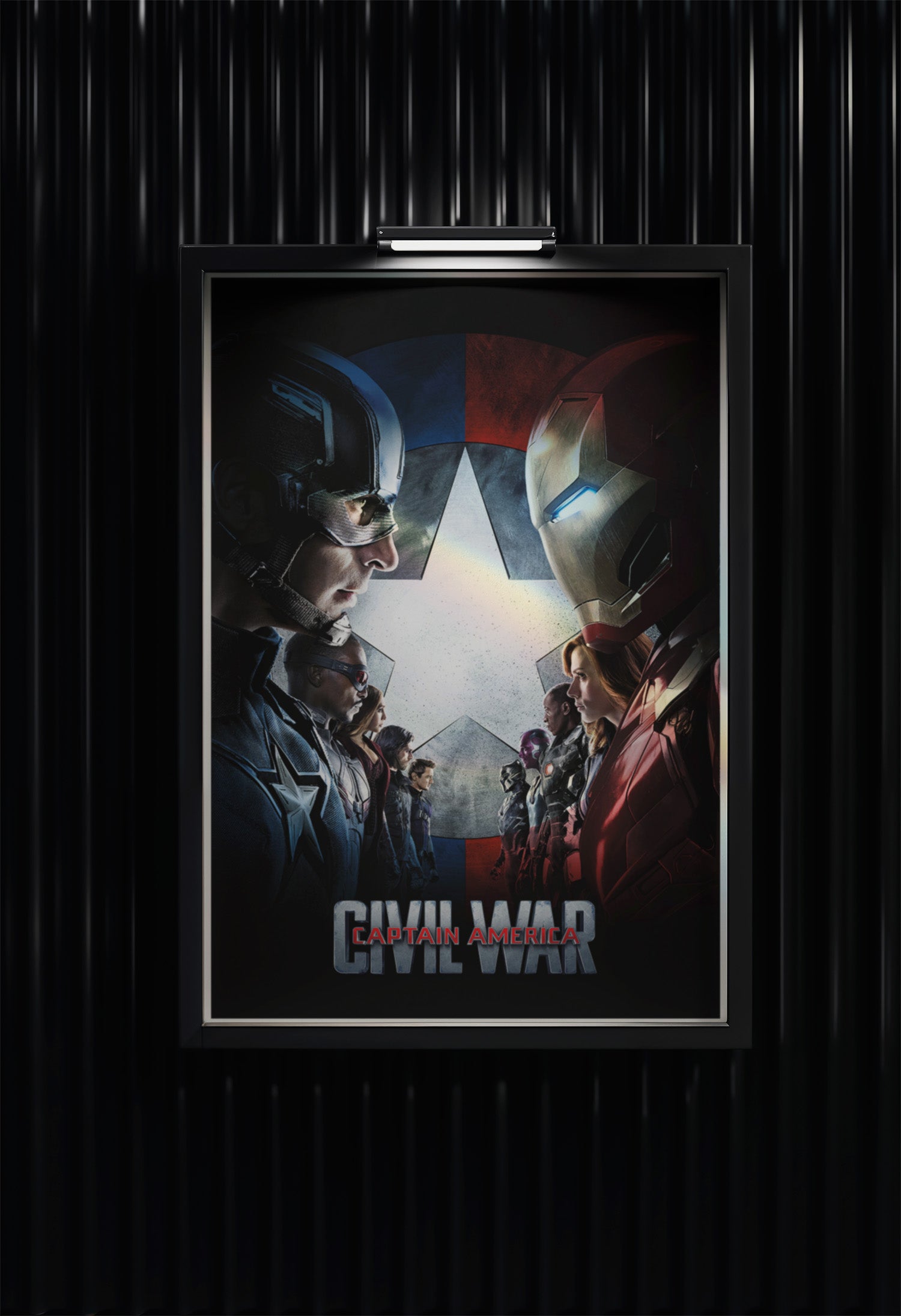 Captain America: Civil War Face-Off Poster