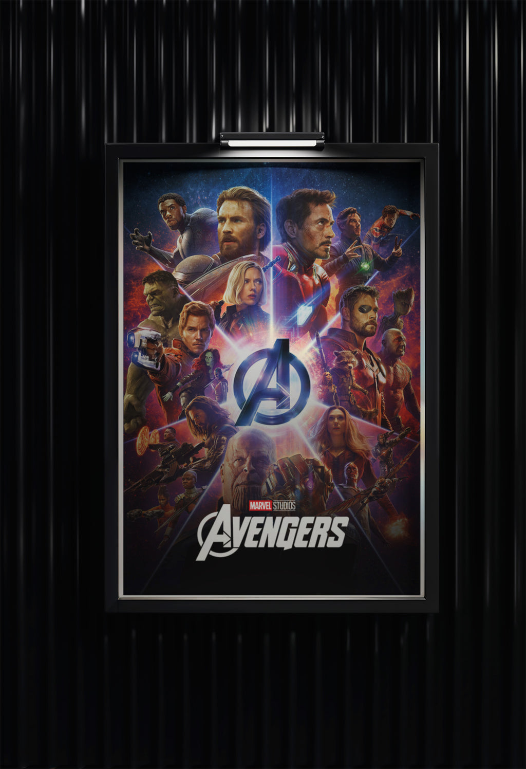 Avengers Cosmic Battle Art Print
