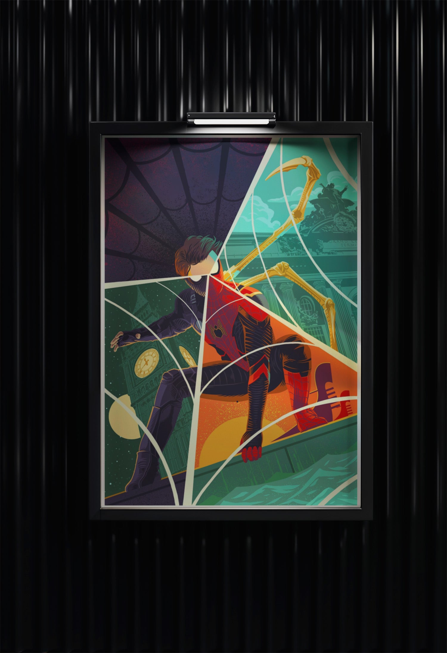 Stylized Spider-Man: Far From Home Art Print