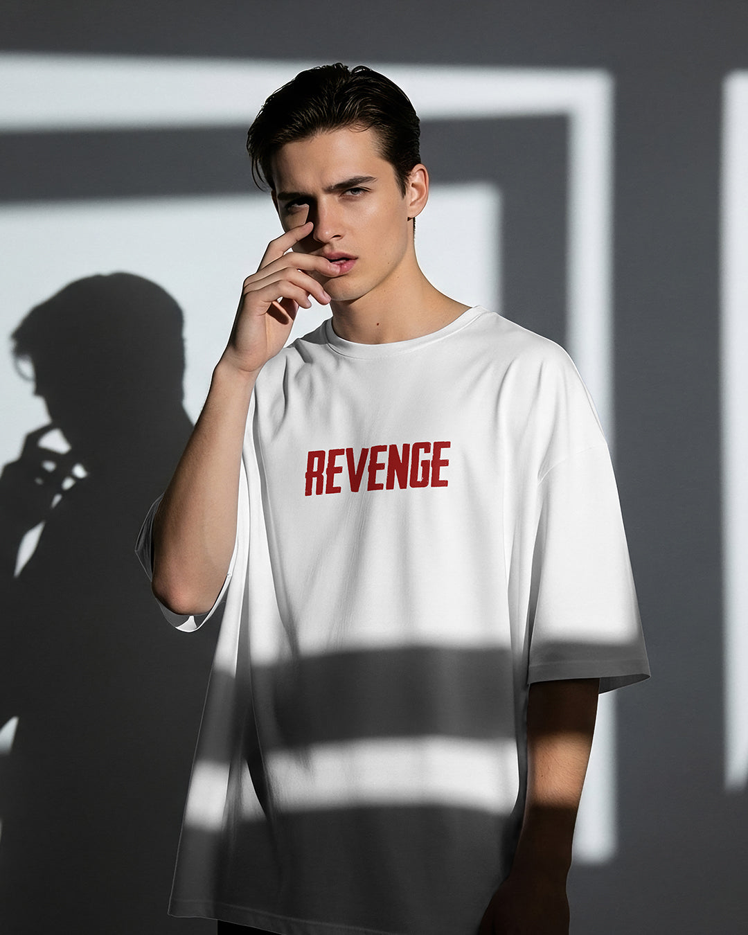 Dhurandhar Revenge Oversized White Tee