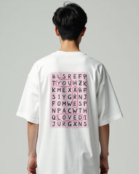Obsession Word Search Oversized Tee