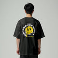 Melting Smiley Oversized Tee