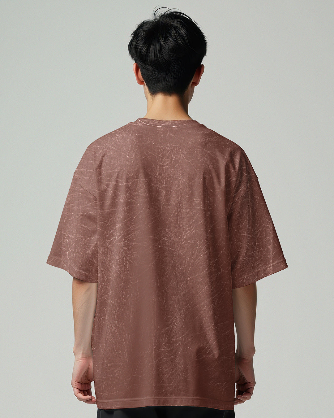No Breaks Left Chocolate Acid Wash Tee — The Heist Edition