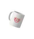Heart Web Minimalist Mug