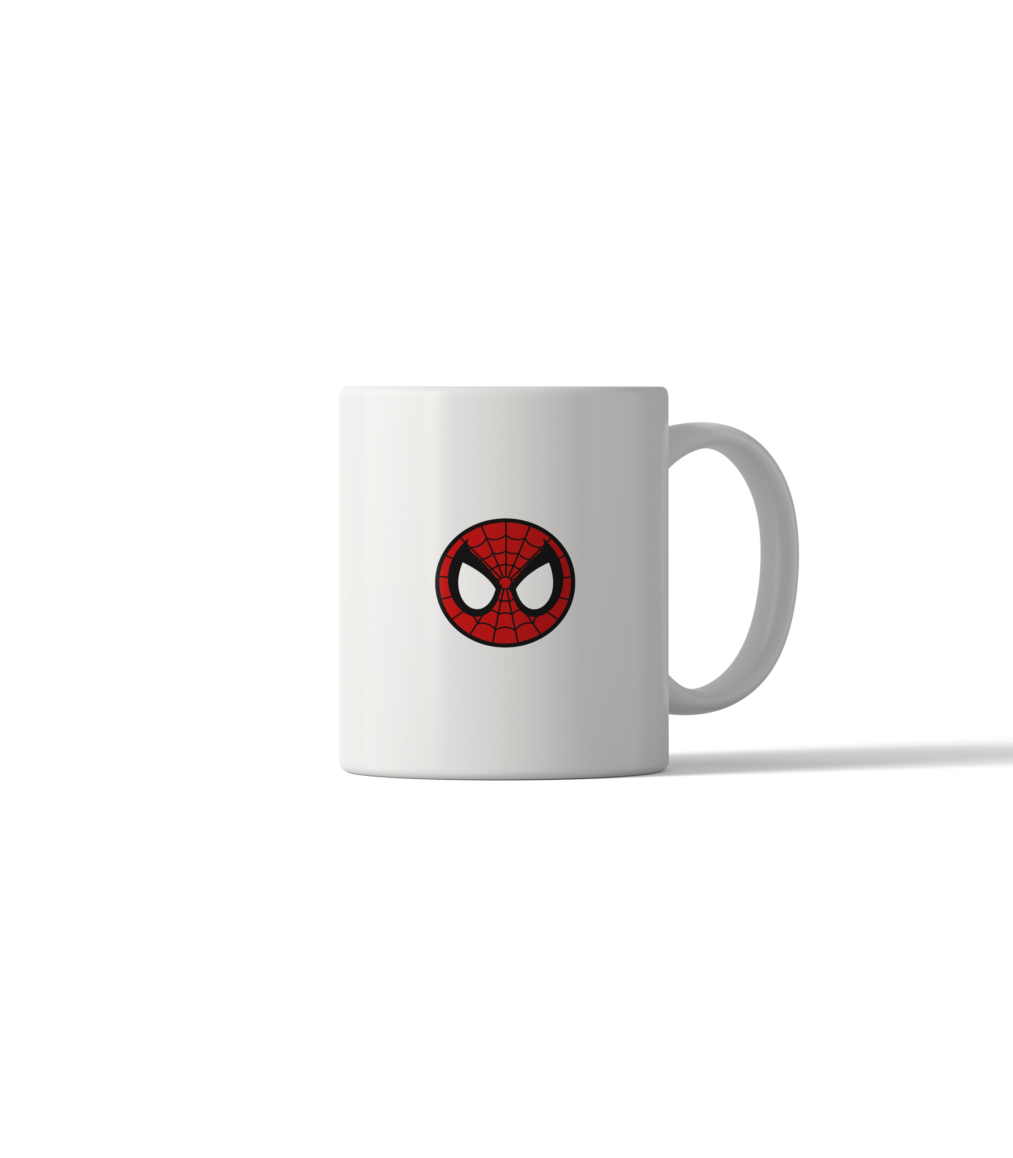 Classic Spider-Man Round Mask Mug