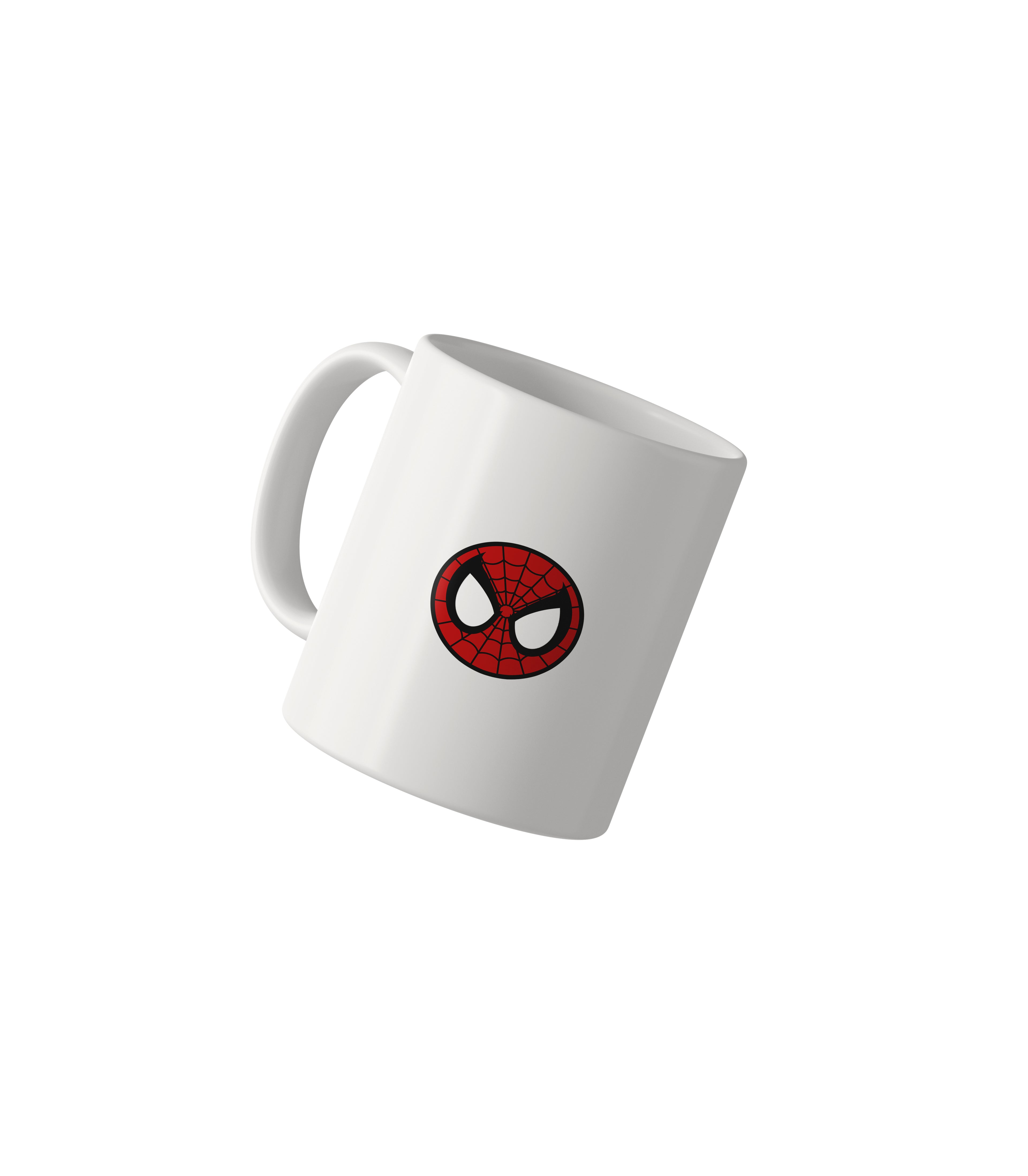 Classic Spider-Man Round Mask Mug