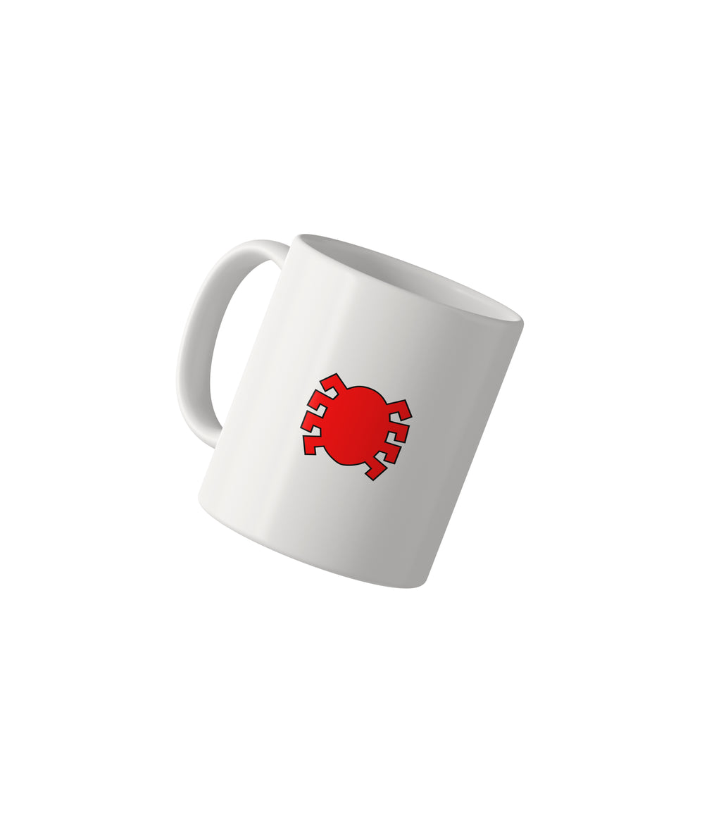Retro Comic Spider Emblem Mug