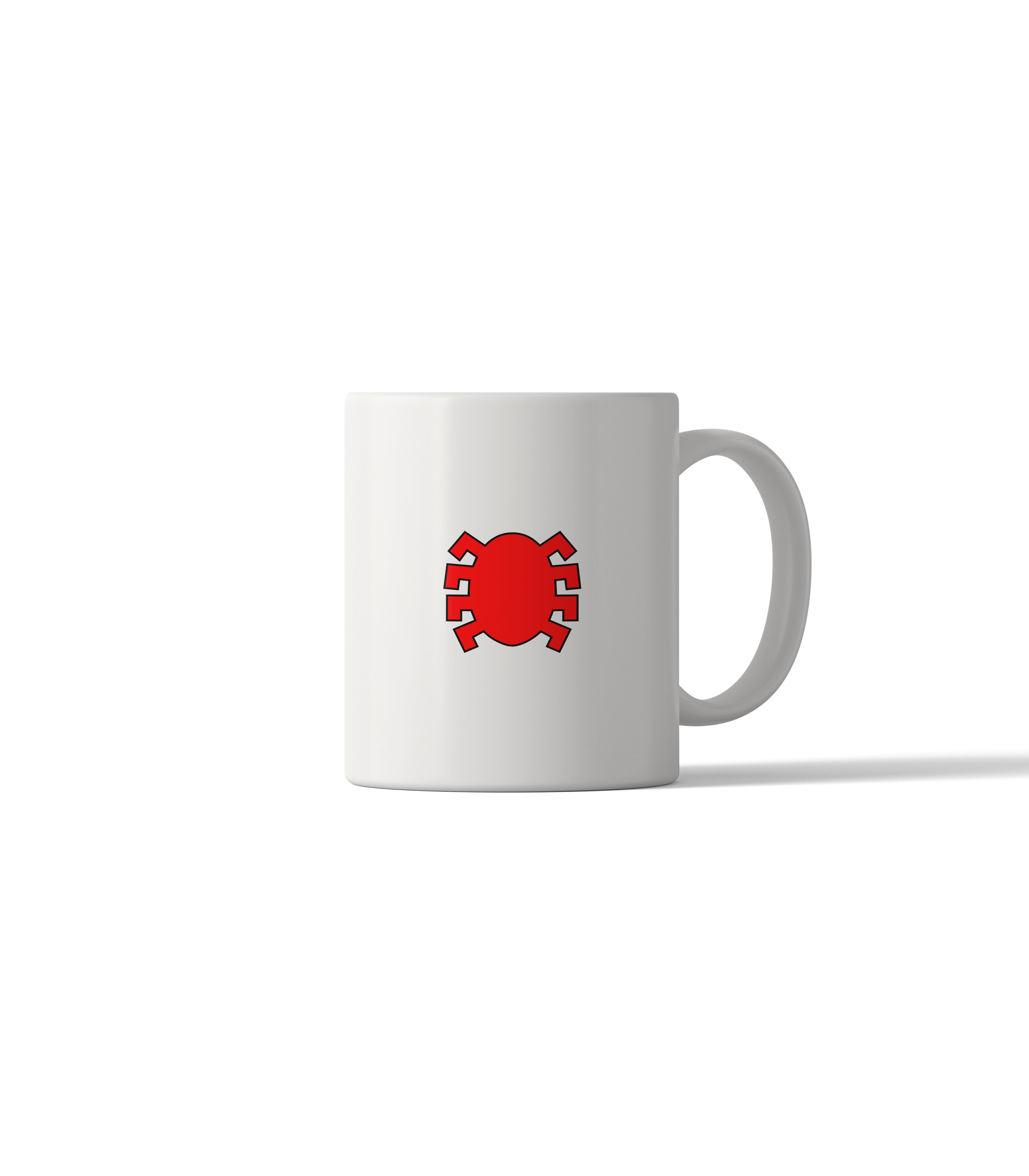 Retro Comic Spider Emblem Mug